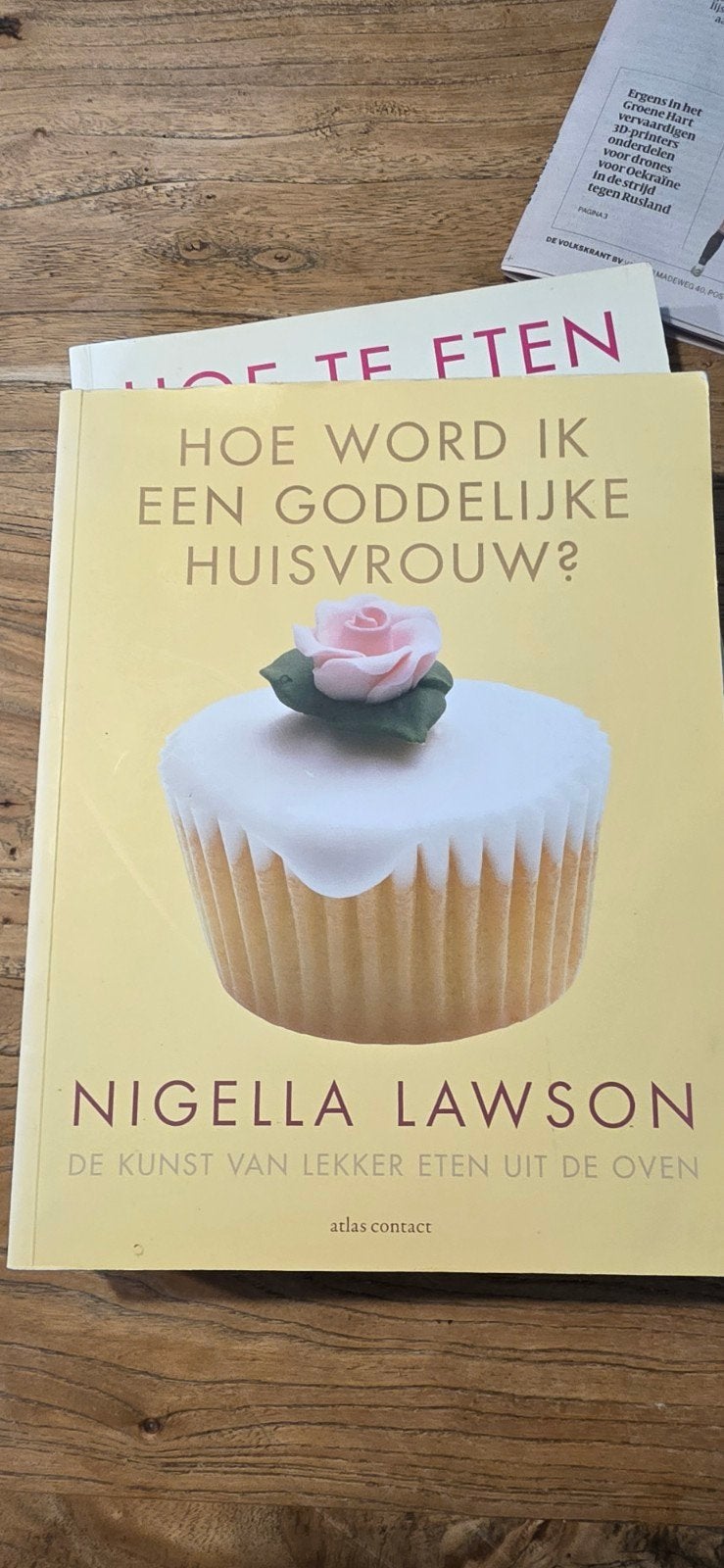 Nigella Lawson - Hoe word ik een goddelijke huisvrouw, Boeken, Kookboeken, Ophalen of Verzenden, Zo goed als nieuw, Nigella Lawson