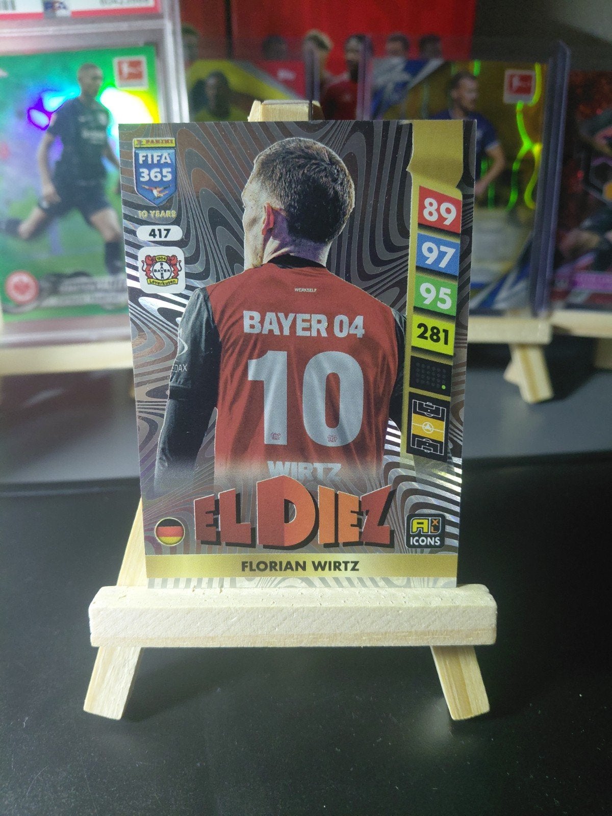 florian wirtz (leverkussen/liverpool) el diez panini, Ophalen of Verzenden, Nieuw, Buitenlandse clubs, Poster, Plaatje of Sticker