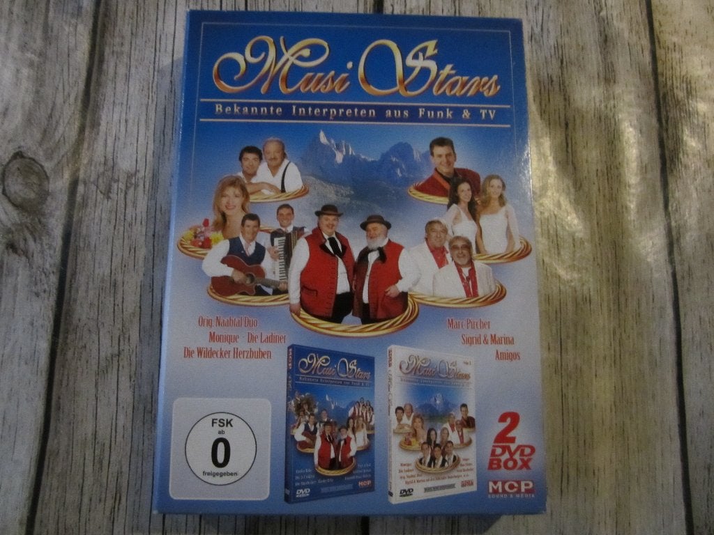 Musi Stars 2 Dvd Box, Alle leeftijden, Ophalen of Verzenden, Zo goed als nieuw, Verzameling