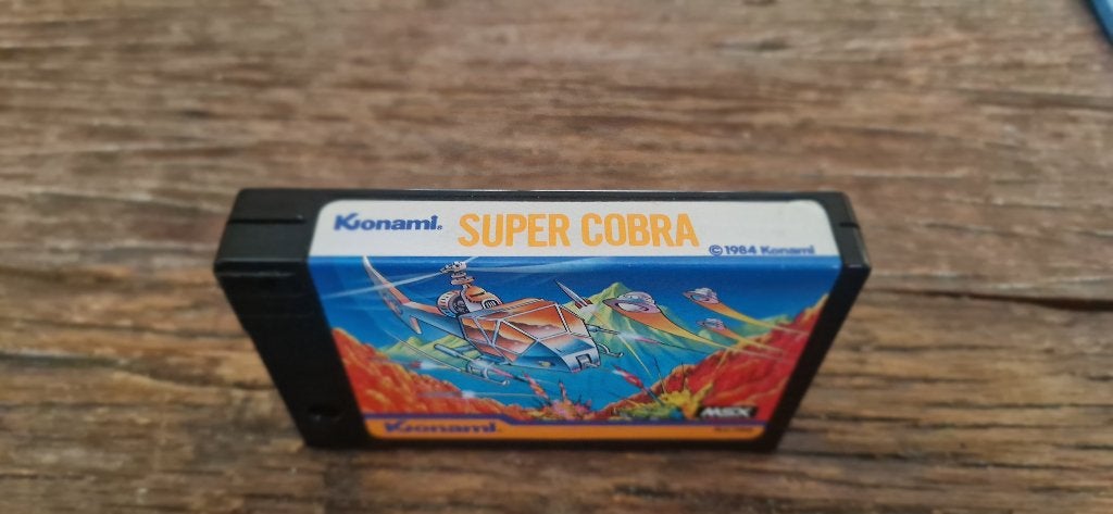 MSX Konami Super Cobra RC705 1984 - getest en werkend, Computers en Software, Ophalen of Verzenden