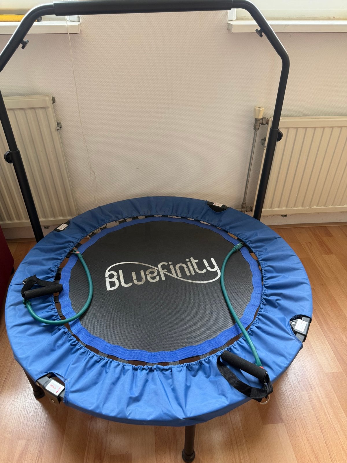 Opvouwbare minitrampoline 102 cm, Sport en Fitness, Ophalen of Verzenden, Gebruikt, Overige materialen, Overige typen