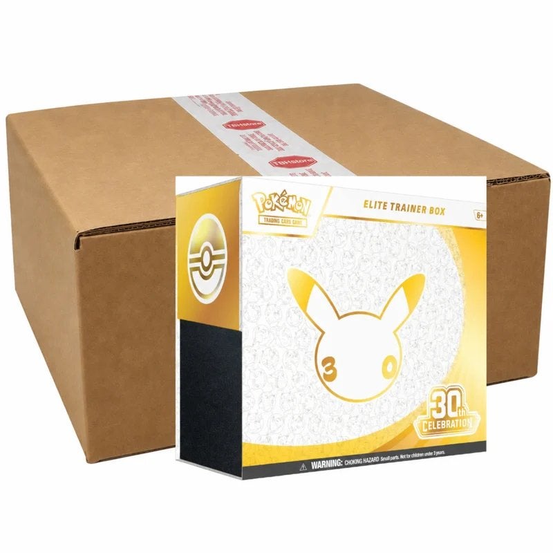 pokemon 30th anniversary ETB sealed case, Ophalen of Verzenden, Nieuw, Overige typen, Foil