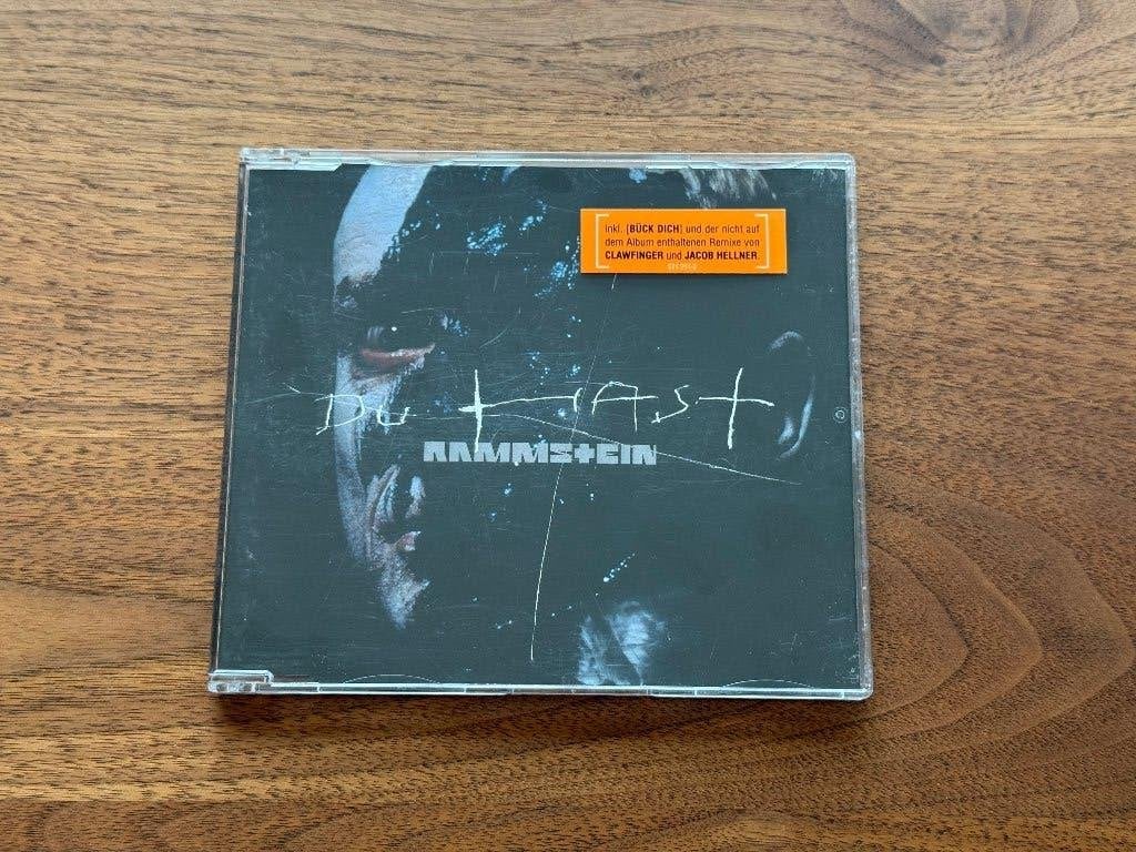 Rammstein - Du Hast maxi cd single met hype sticker, Cd's en Dvd's, Cd Singles, Zo goed als nieuw, Rock en Metal, Ophalen of Verzenden
