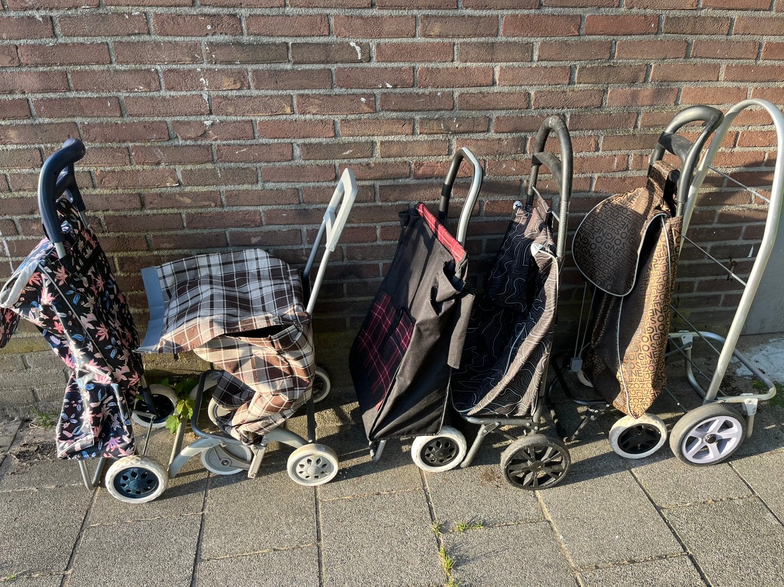 meerdere boodschappen trolley, Ophalen, Gebruikt
