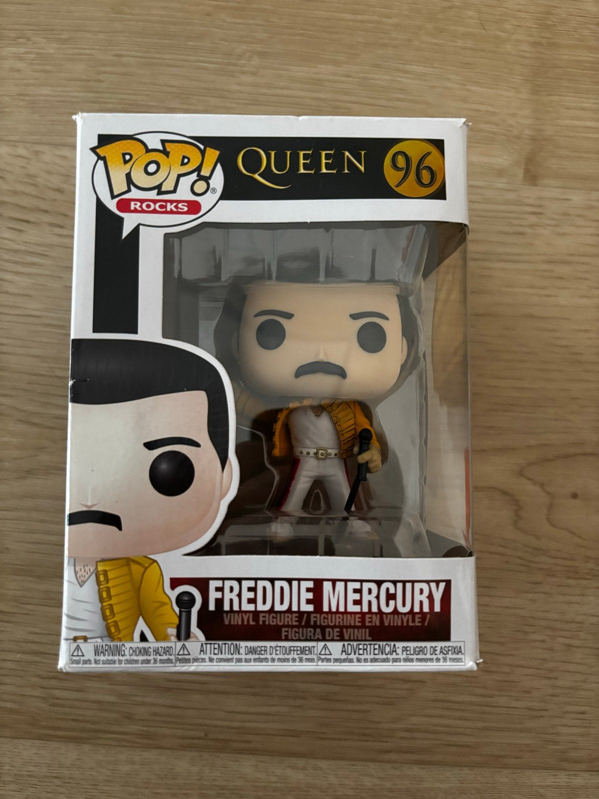 Funko Pop! Queen Freddie Mercury #96 Rocks, Verzamelen, Poppetjes en Figuurtjes, Ophalen of Verzenden, Nieuw