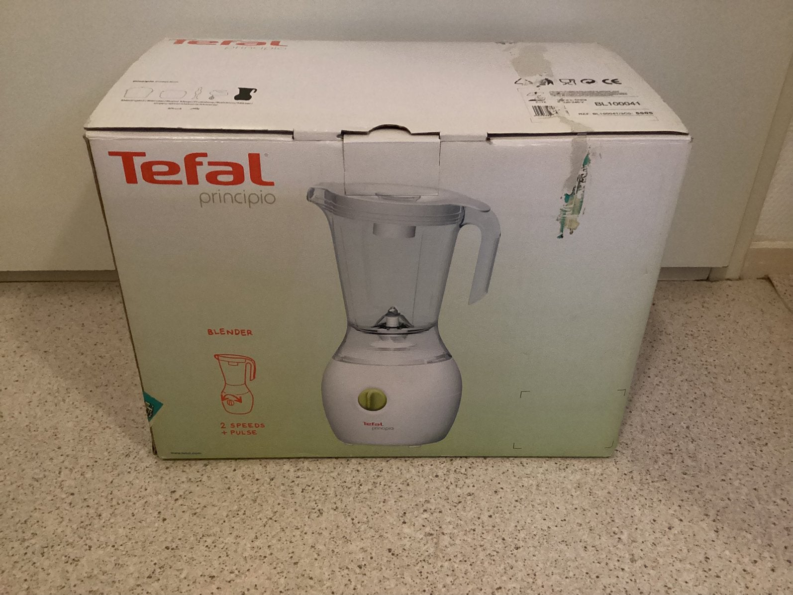 Tefal principio blender., Ophalen of Verzenden, Nieuw, Blender