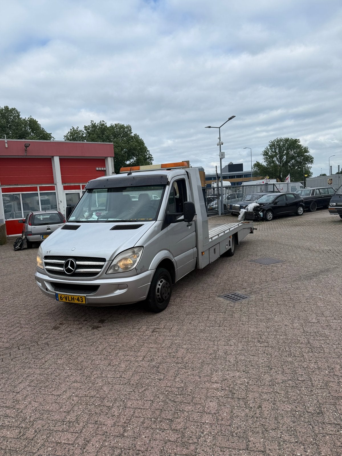 Mercedes Benz Sprinter oprijwagen 3.0 v6 519 cdi tijhof, Automaat, Euro 5, 190 pk, 2987 cc