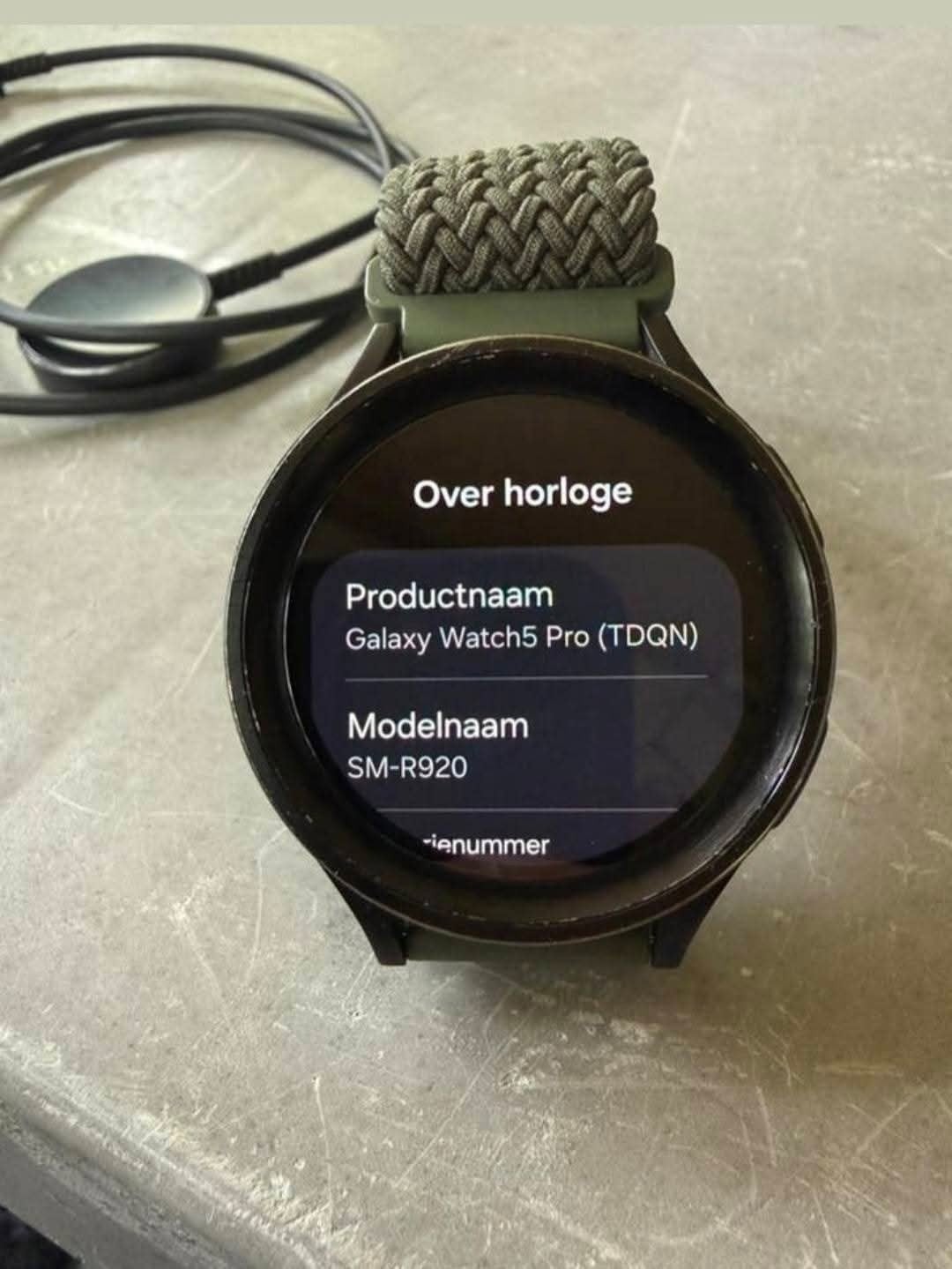 Galaxy watch 5 pro, Sieraden, Tassen en Uiterlijk, Smartwatches, Ophalen, Gebruikt, Zwart, Android