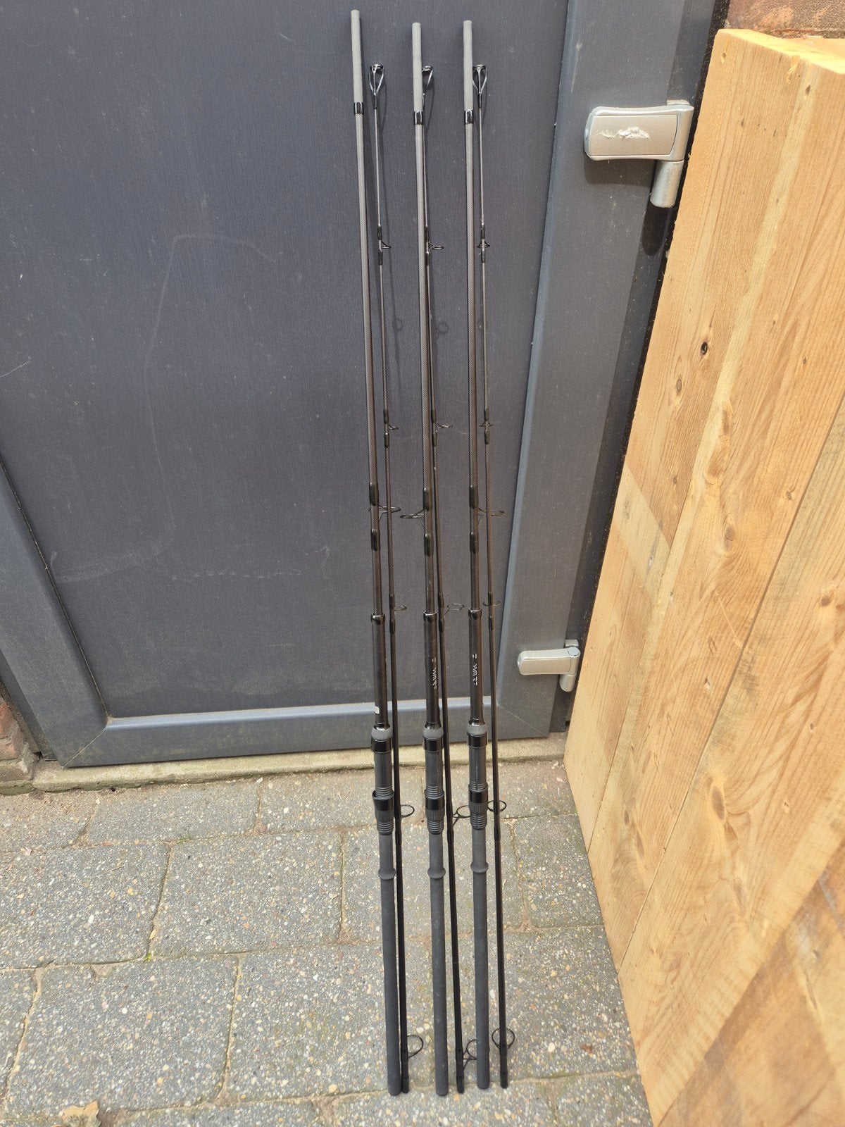 3 nash dwarf 10ft 3lb hengels, Ophalen of Verzenden, Zo goed als nieuw, Werphengel
