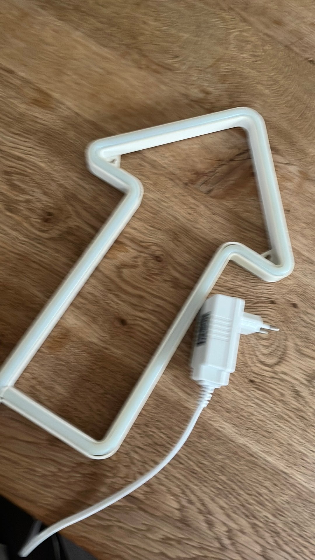 RGB -blauw lampje in vorm van pijl LEES BESCHRIJVING, Ophalen of Verzenden, Gebruikt