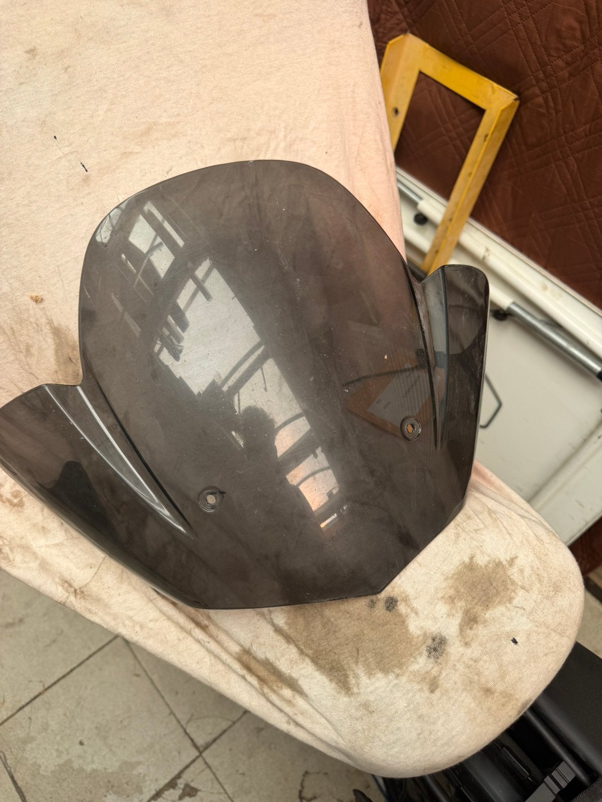 Smoked windscherm BMW K1200, Motoren, Ophalen