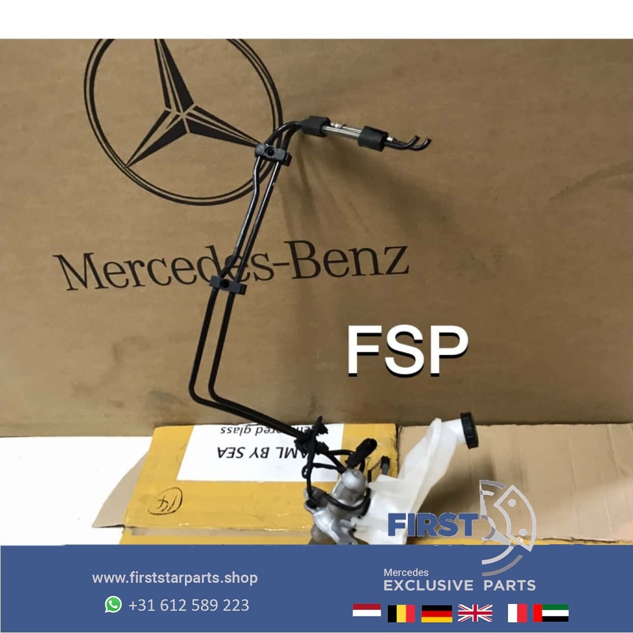 ABS Remvloeistof reservoir + pomp Mercedes A B CLA GLA Klass, Gebruikt, -, Ophalen of Verzenden, -