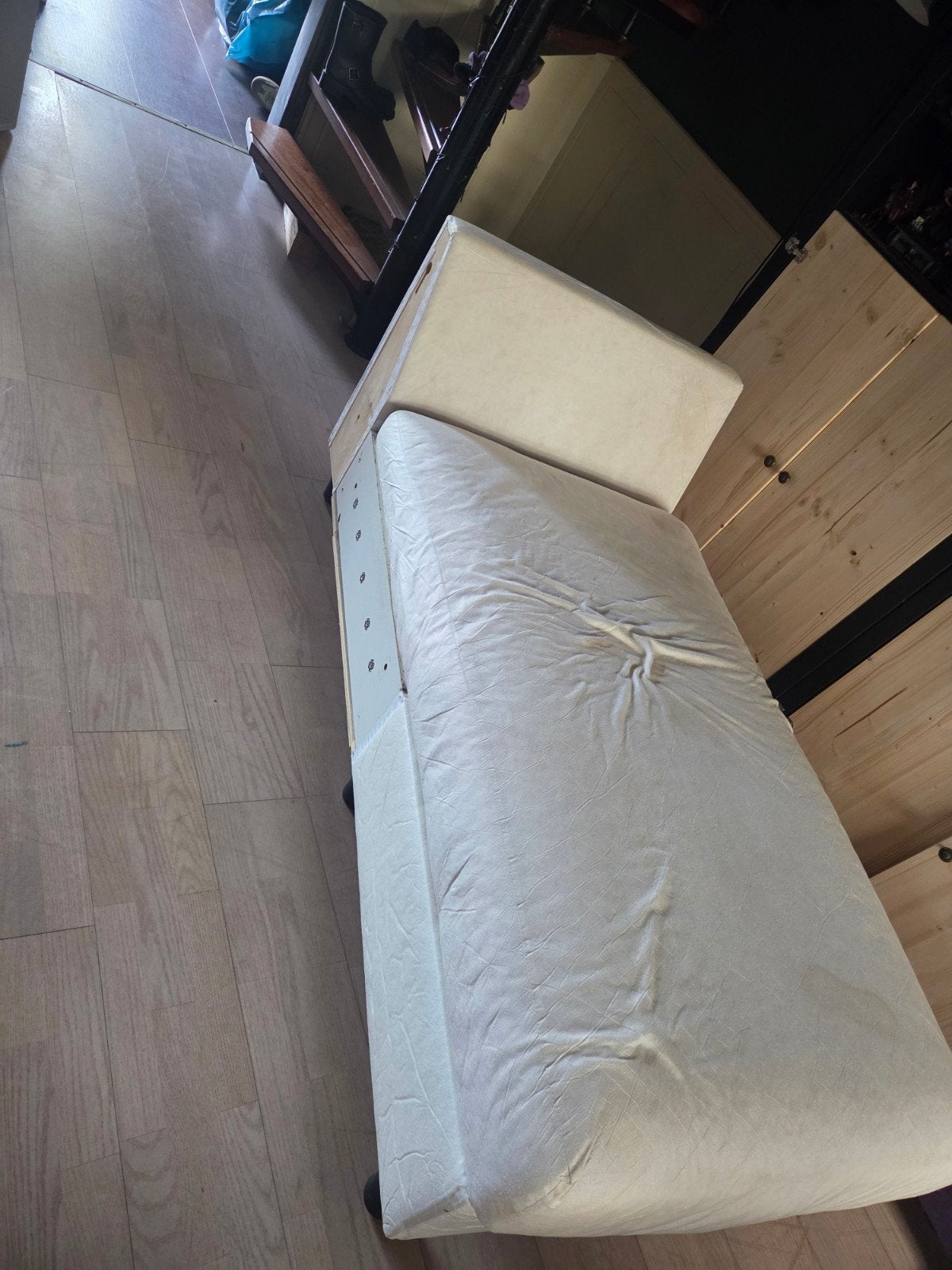 GRATIS! Chaise Lounge Ikea Vimle, Ophalen, Hout, Gebruikt, Eenpersoons