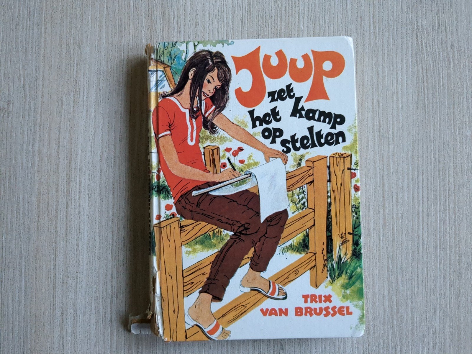 Juup zet het kamp op stelten - Trix van Brussel, Ophalen of Verzenden, Gelezen, Trix van Brussel, Fictie