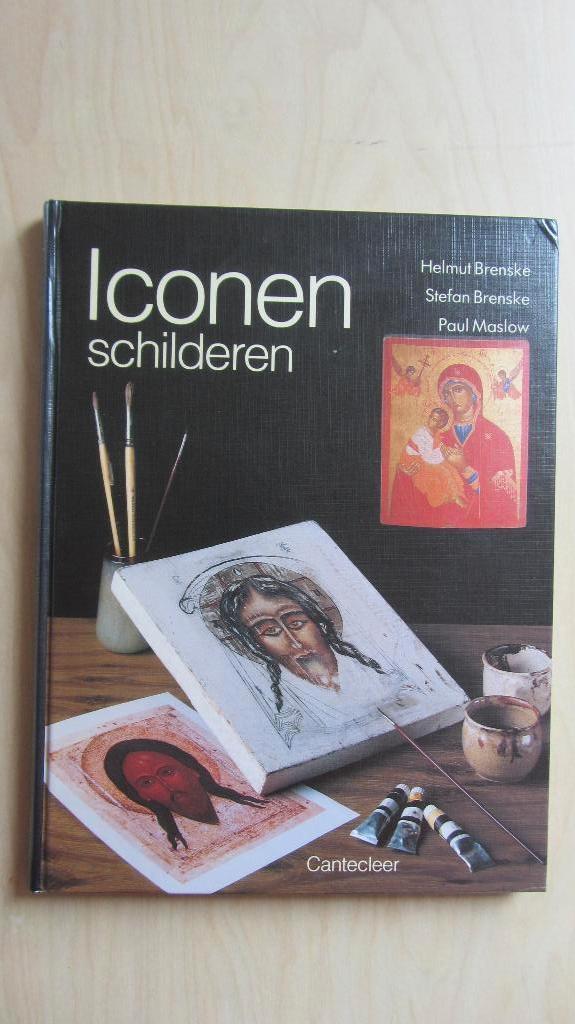 Iconen schilderen   (Cantecleer), Ophalen of Verzenden, Zo goed als nieuw, Tekenen en Schilderen