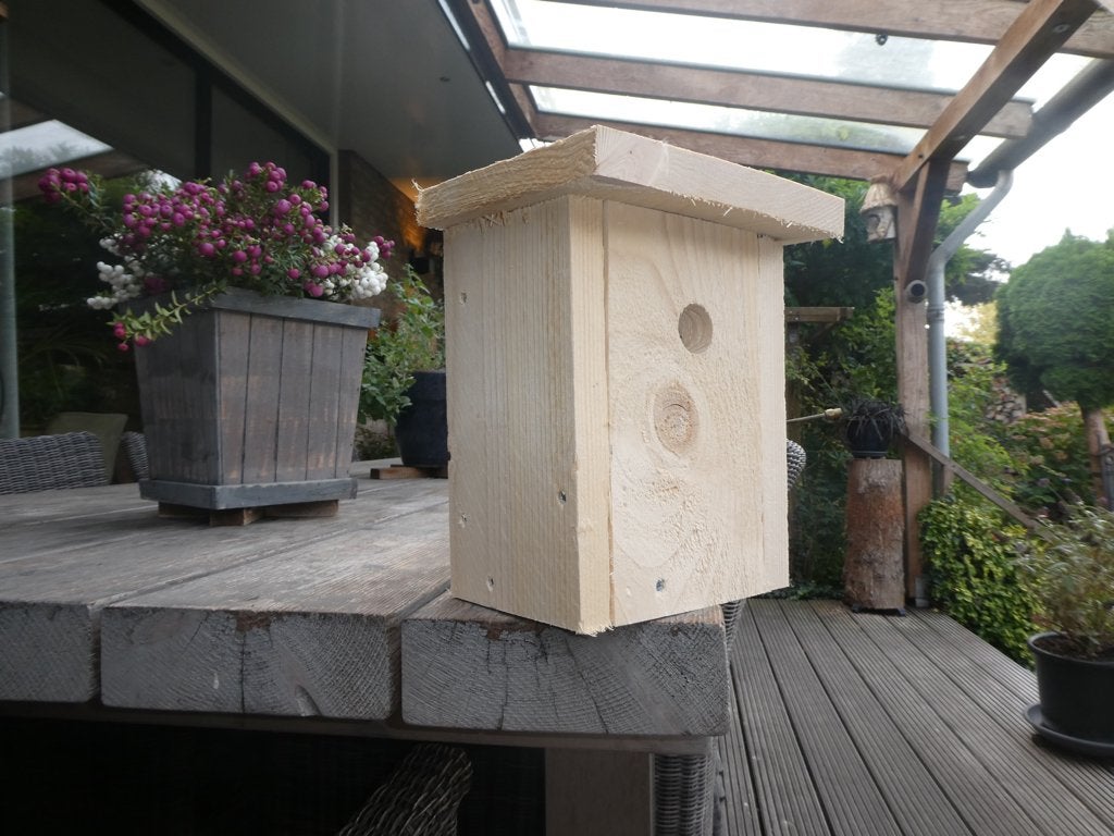 Vogel en nu ook Egel nest en schuilkastjes, zelf gemaakt!, Ophalen, Nieuw