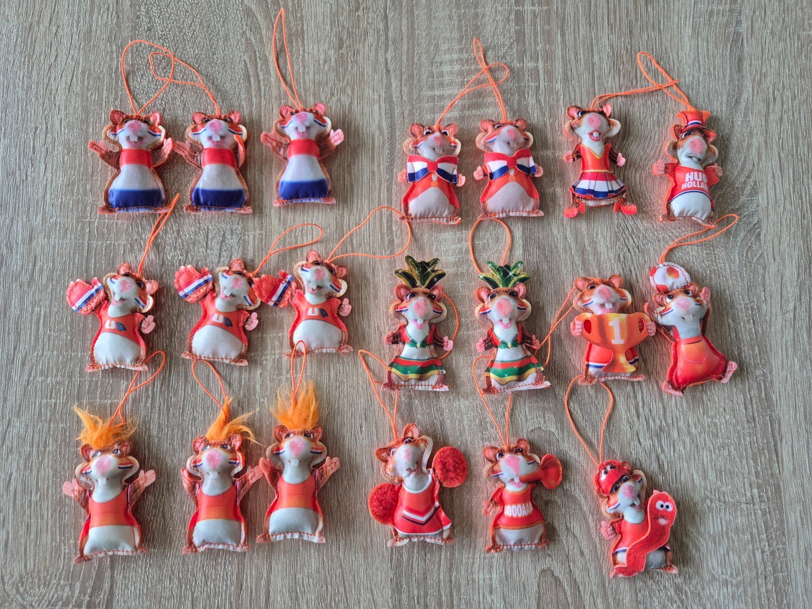20x Mini AH voetbal Hamsters, Verzamelen, Albert Heijn, Ophalen of Verzenden