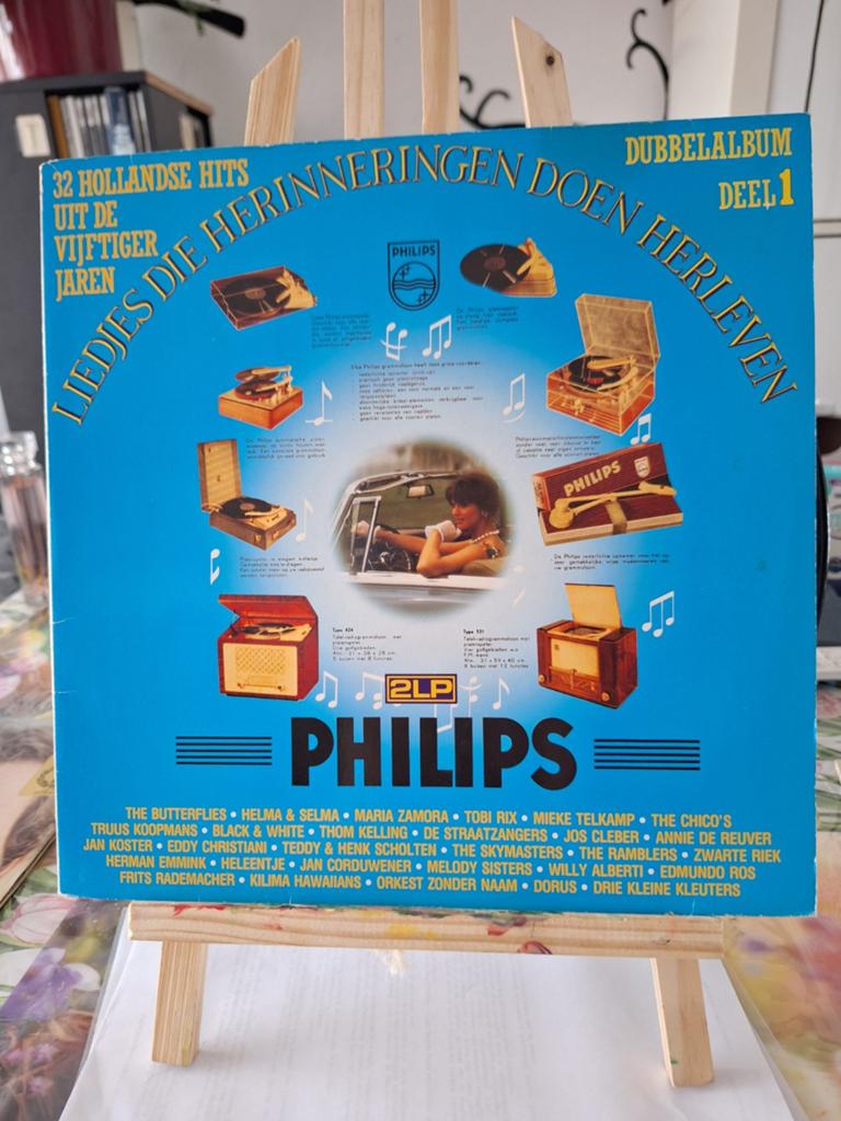 32 Hollandse Hits uit de Vijftiger Jaren - Dubbelalbum, Gebruikt, Ophalen of Verzenden, Dubbel-LP, 12 inch