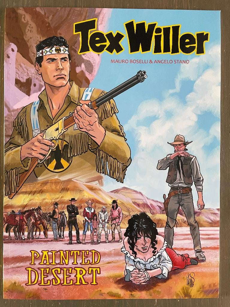 Tex Willer Sc teab, Boeken, Eén stripboek, Ophalen of Verzenden, Zo goed als nieuw