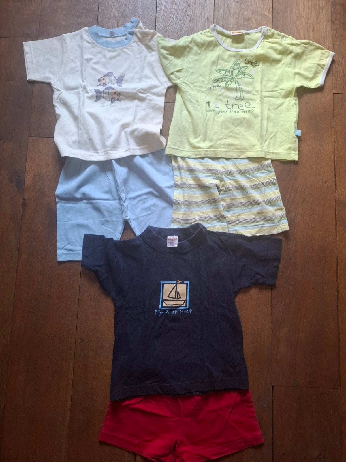 Zomerse pyjama setjes te koop, Nacht- of Onderkleding, Gebruikt, Ophalen of Verzenden, Jongetje