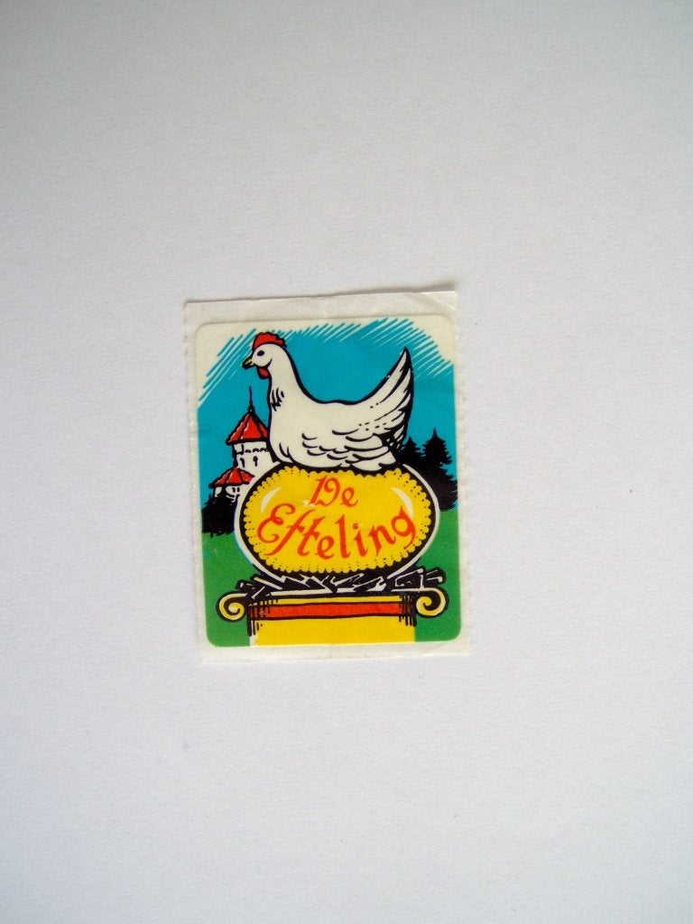 Efteling - Sticker -6, Verzamelen, Efteling, Ophalen of Verzenden, Zo goed als nieuw, Overige typen