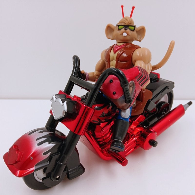 Biker Mice from Mars Chromotanium Throttle & Monster Bike V1, Ophalen of Verzenden, Zo goed als nieuw