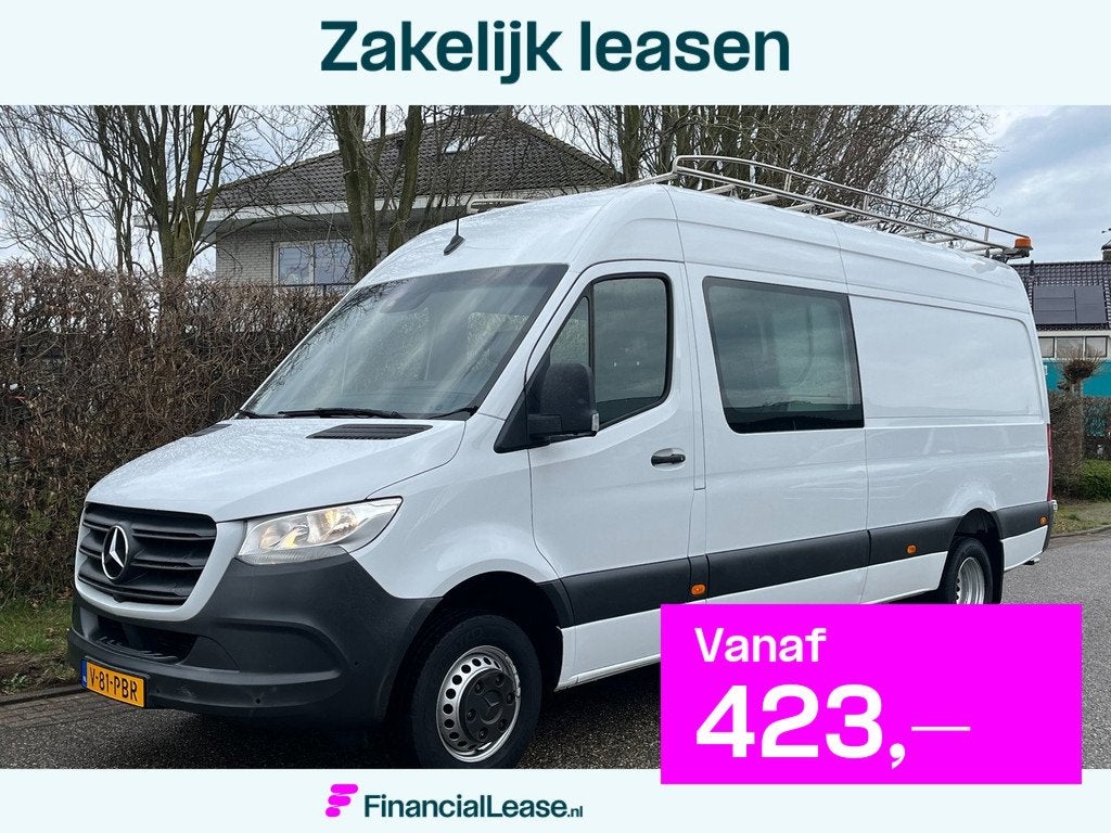 Mercedes-Benz Sprinter 516 L3H2 Dubbel cabine |, Gebruikt, 4 cilinders, 3000 kg, Mercedes-Benz