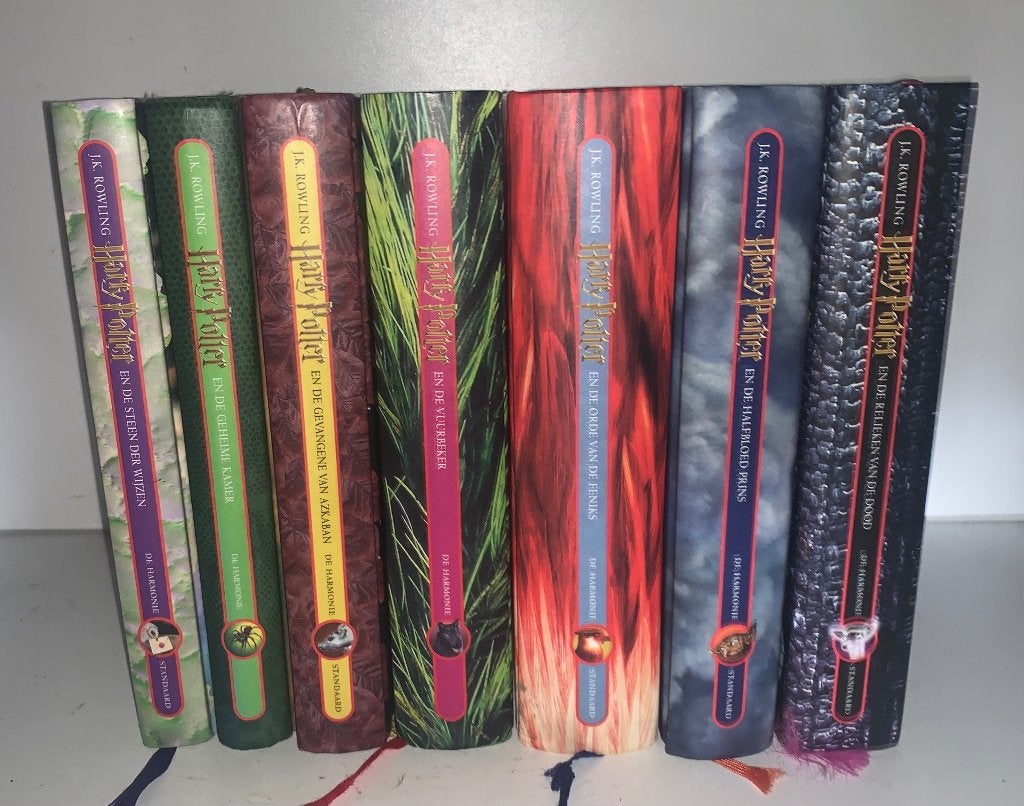 Harry potter HC deel 1 t/m 7 in zeer goede staat, Boeken, Ophalen of Verzenden, Zo goed als nieuw, J.K. Rowling
