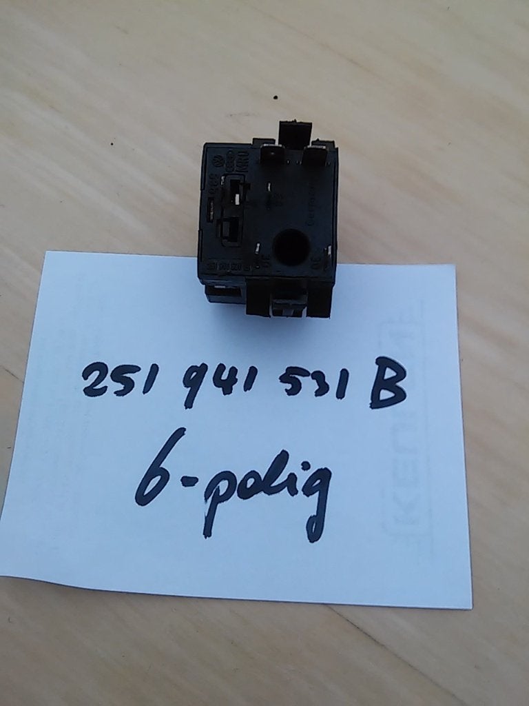 VW T3 Lichtschakelaars met dimmer, 251941531K,251941531M, Auto-onderdelen, Ophalen of Verzenden, Volkswagen
