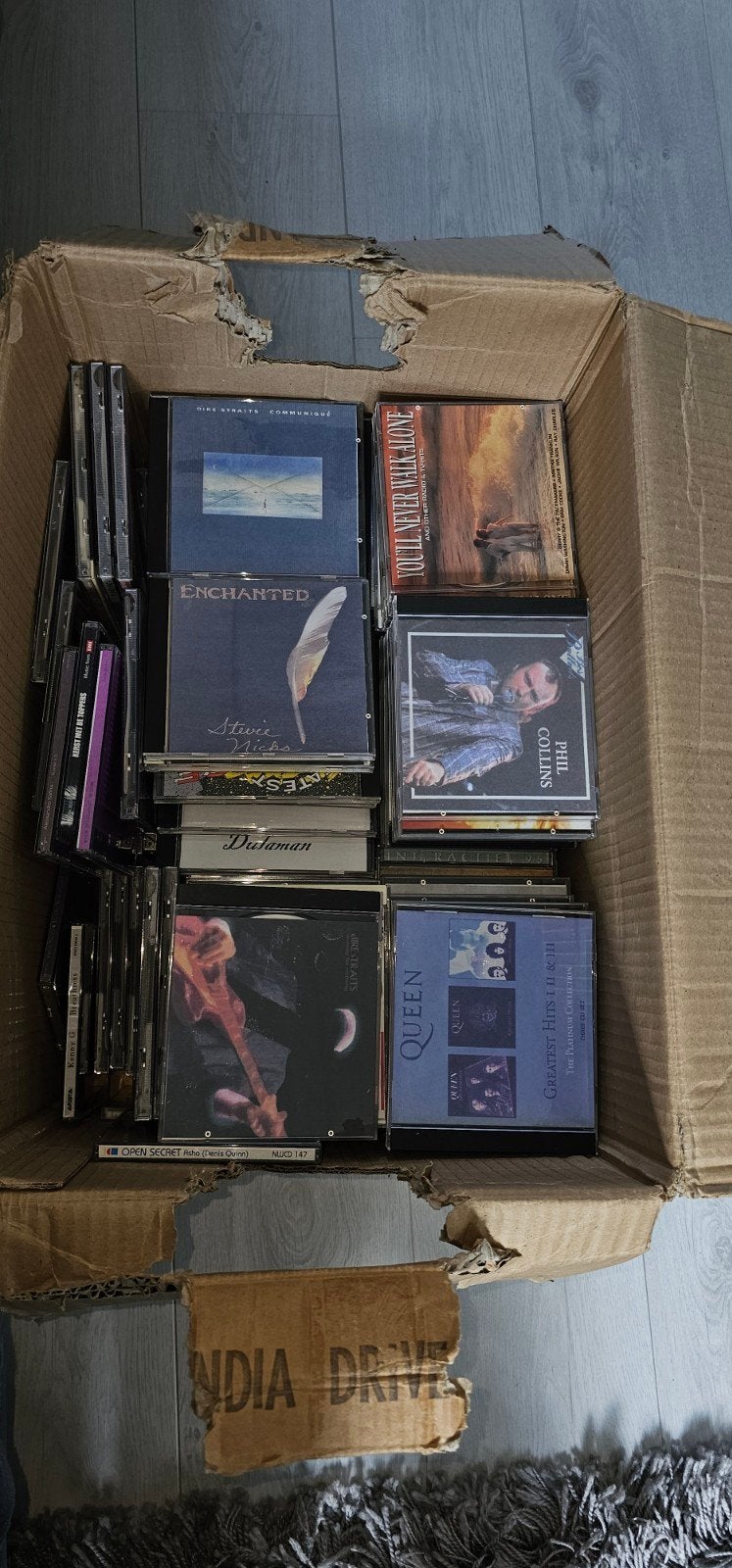 2 Verhuisdozen vol diverse CD's ca. 200 stuks, Cd's en Dvd's, Ophalen, Gebruikt, Overige genres, Album