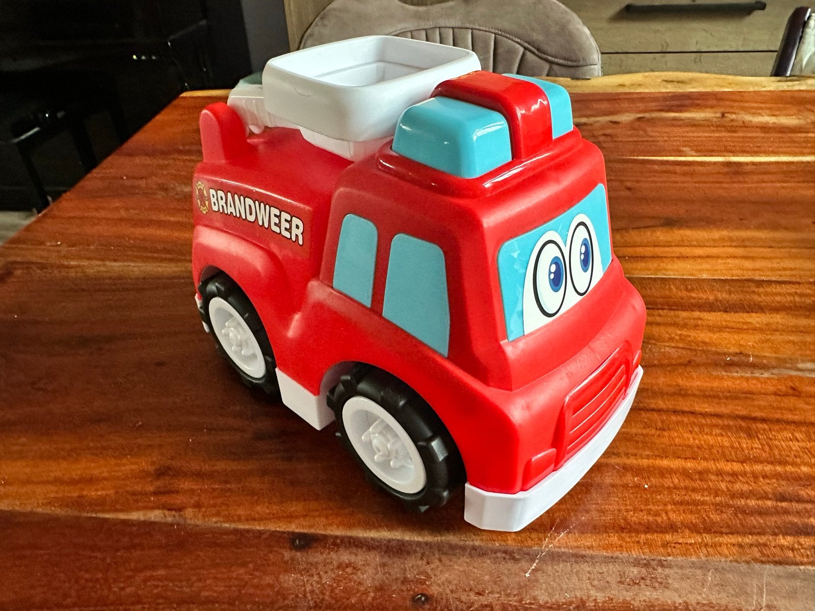 Brandweerauto speelgoed, Ophalen, Zo goed als nieuw, Jongen of Meisje