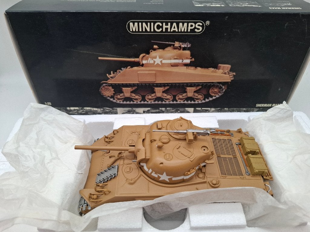 Minichamps Sherman M4A3, Tank, Italeri, Verzenden, 1:32 tot 1:50