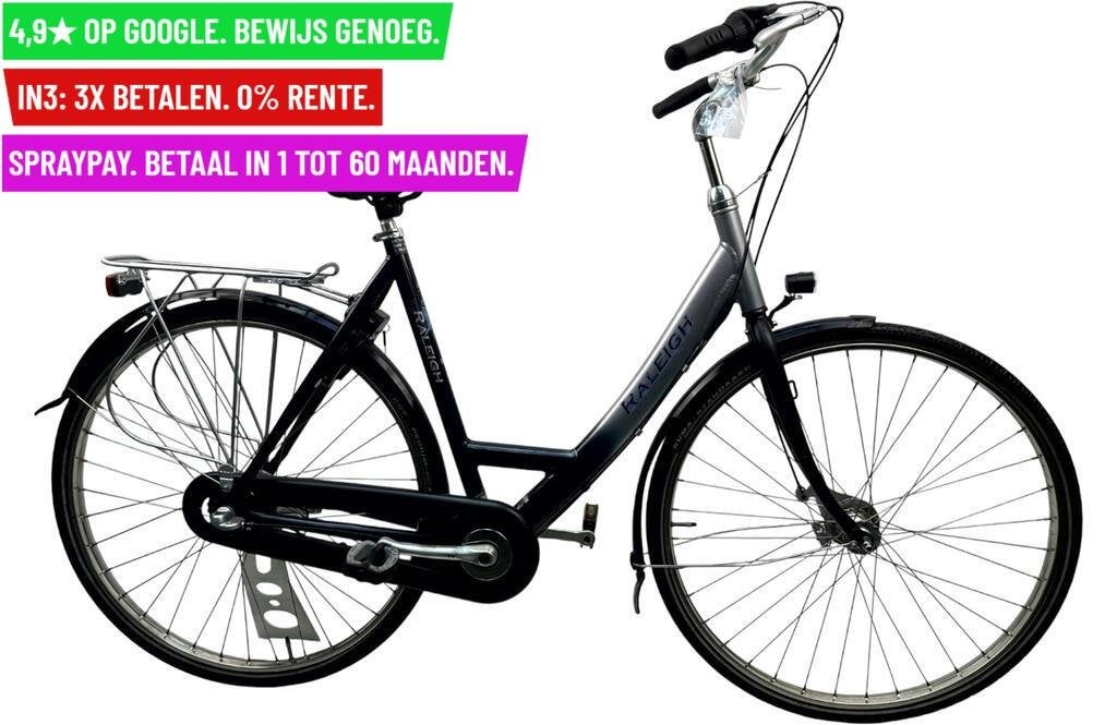 Damesfiets Raleight 28"/56cm/3ver - Garantie/Levering, Fietsen en Brommers, Overige merken, 9713 Bv Groningen, Gebruikt, 56 cm of meer