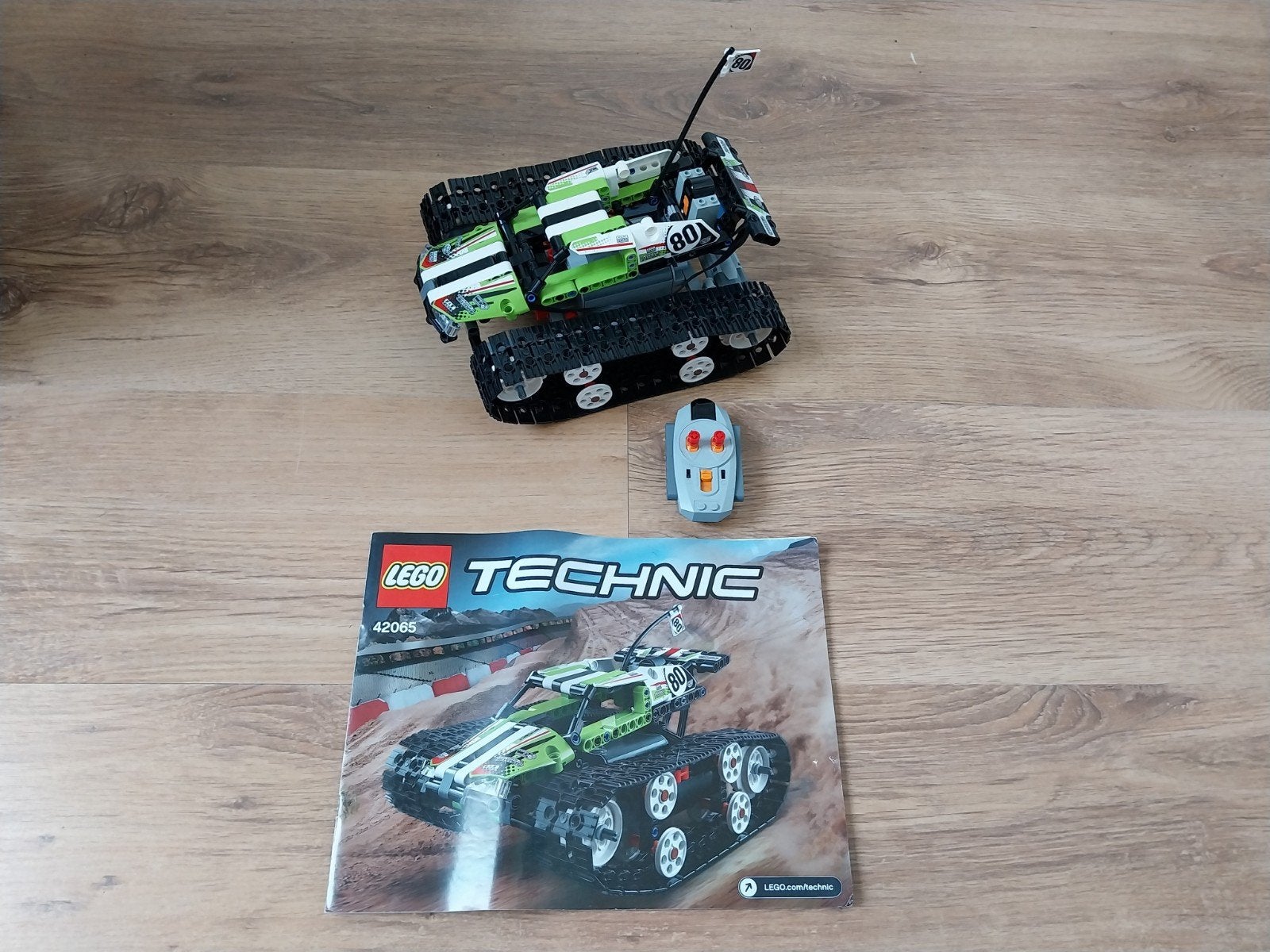 lego technic 42065 rubsvoertuig met afstandsbediening, Ophalen of Verzenden, Zo goed als nieuw