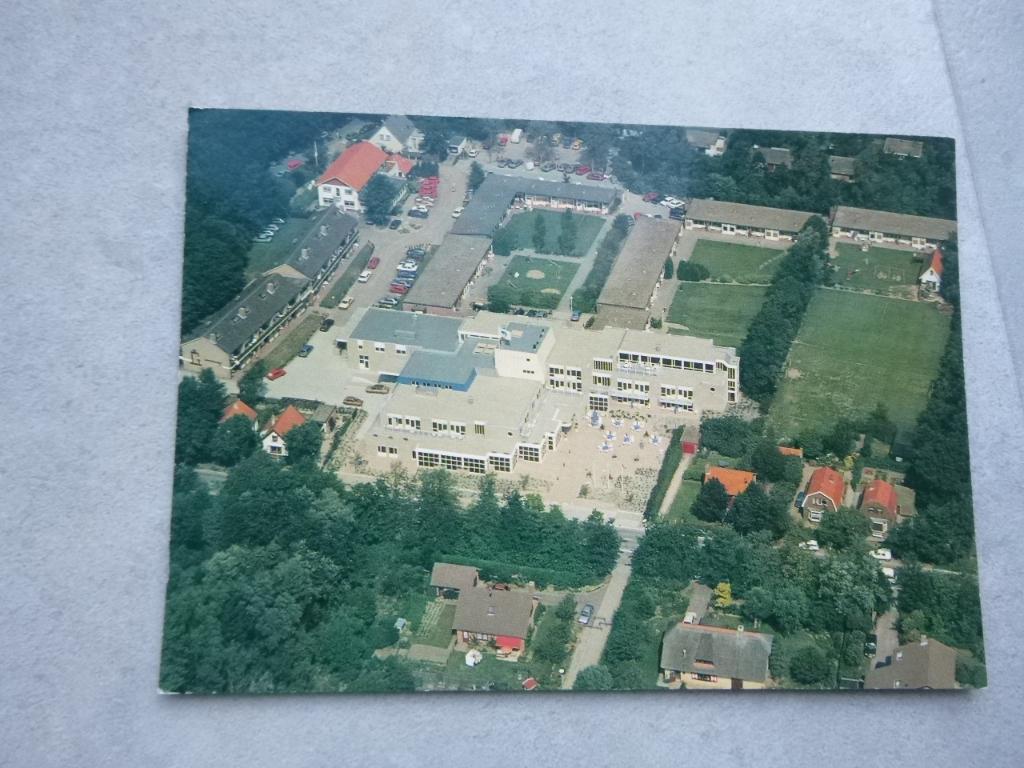 Oostkapelle, cnv vak. centrum Bos en Duin/luchtfoto, Verzenden, 1980 tot heden, Ongelopen