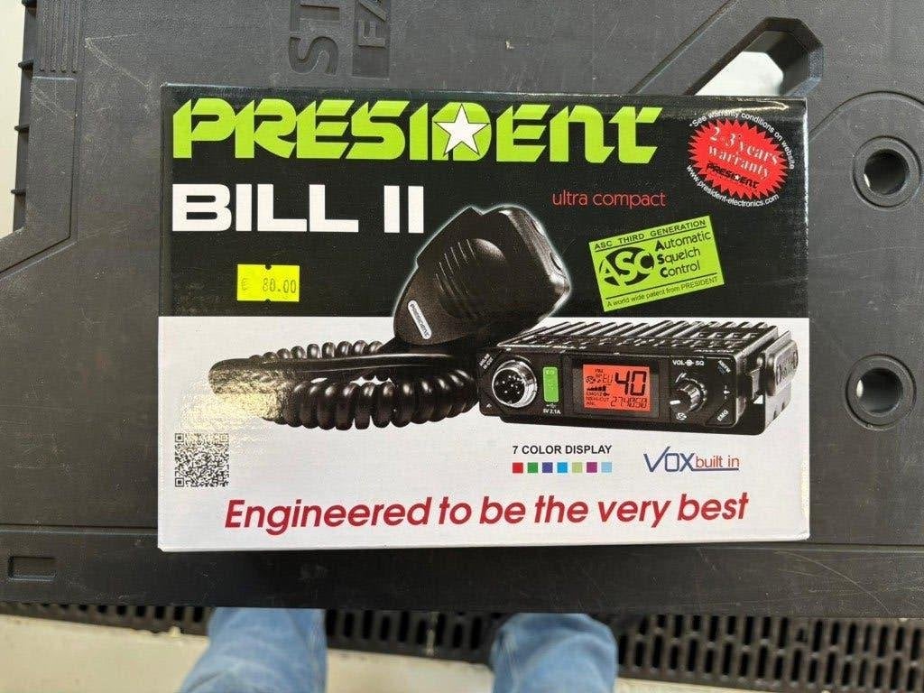 President Bill 2, Ophalen of Verzenden, Nieuw, Zender en Ontvanger