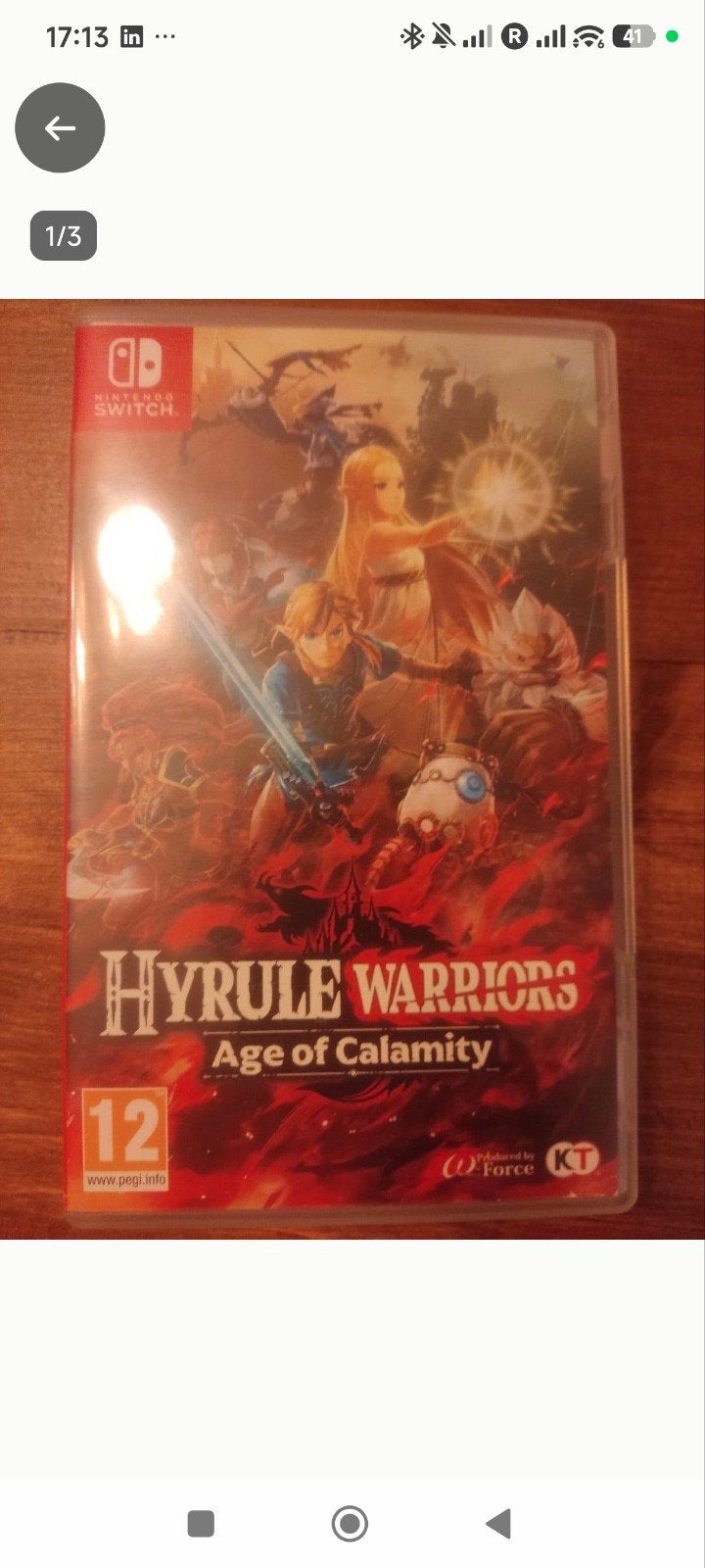 Hyrule Warriors: Age of Calamity & Super Mario RPG Switch, 1 speler, Ophalen of Verzenden, Zo goed als nieuw, Role Playing Game (Rpg)