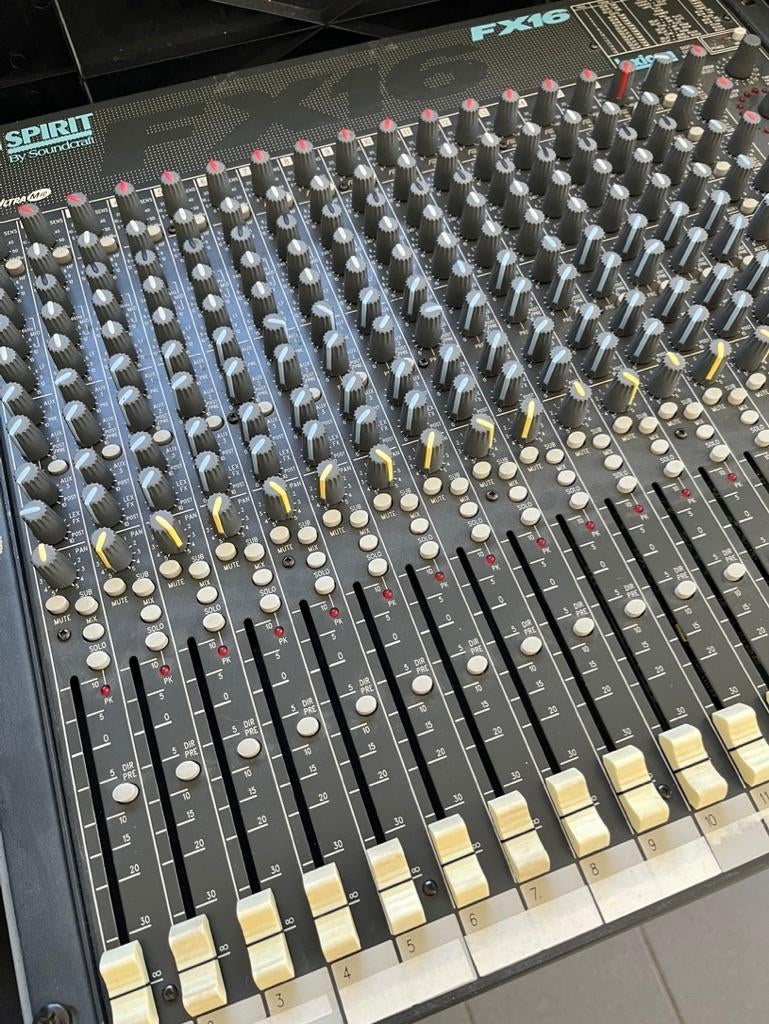 Soundcraft FX 16, Muziek en Instrumenten, Mengpanelen, Ophalen, Gebruikt, 10 tot 20 kanalen