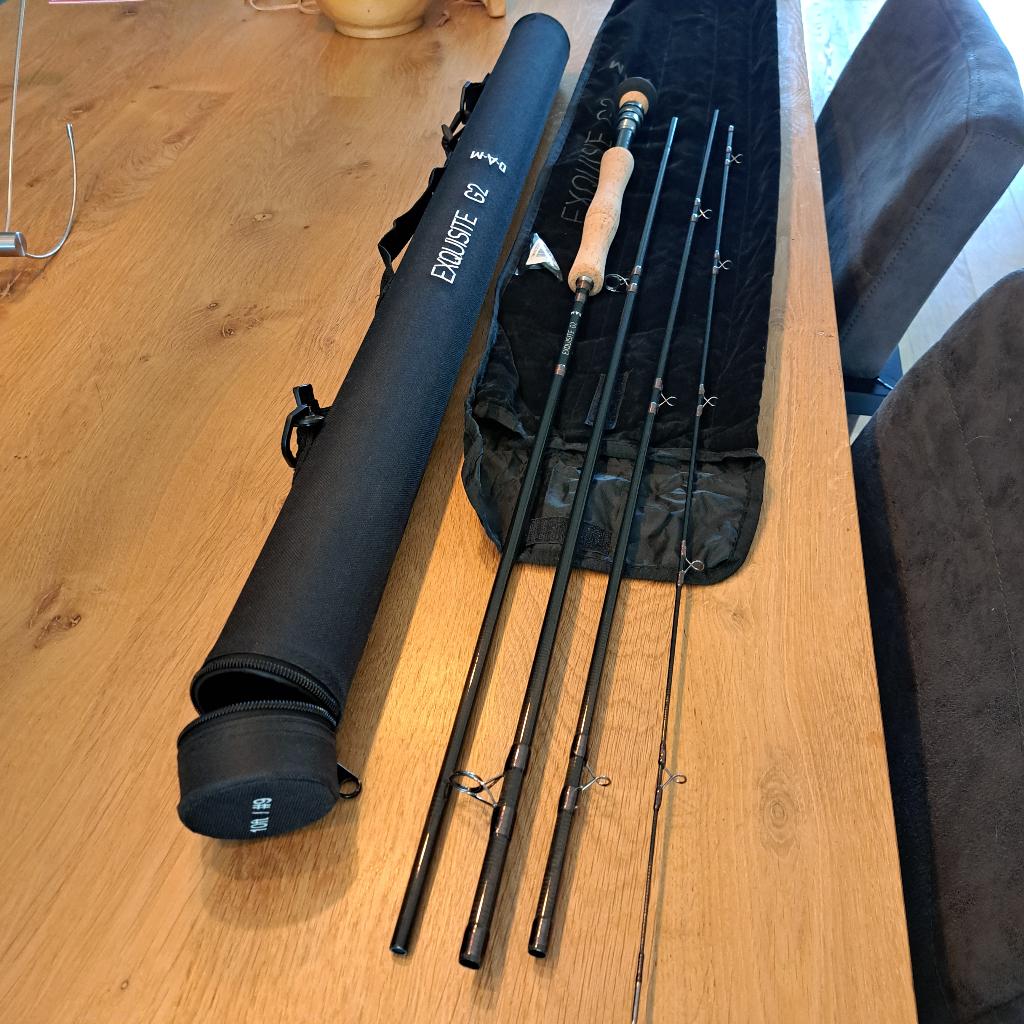 hengelsport., Ophalen of Verzenden, Zo goed als nieuw, Complete hengel