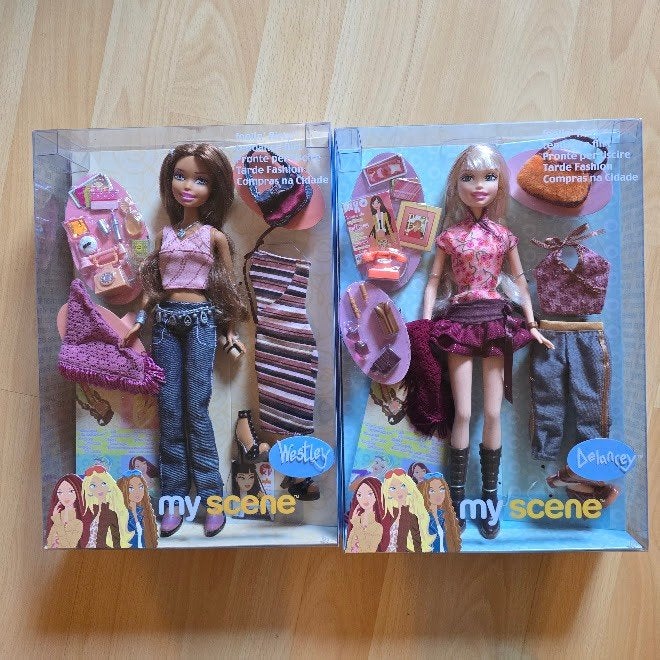 Barbie My Scene Feelin' Flirty  Delancy & Madison, Ophalen, Nieuw, Pop