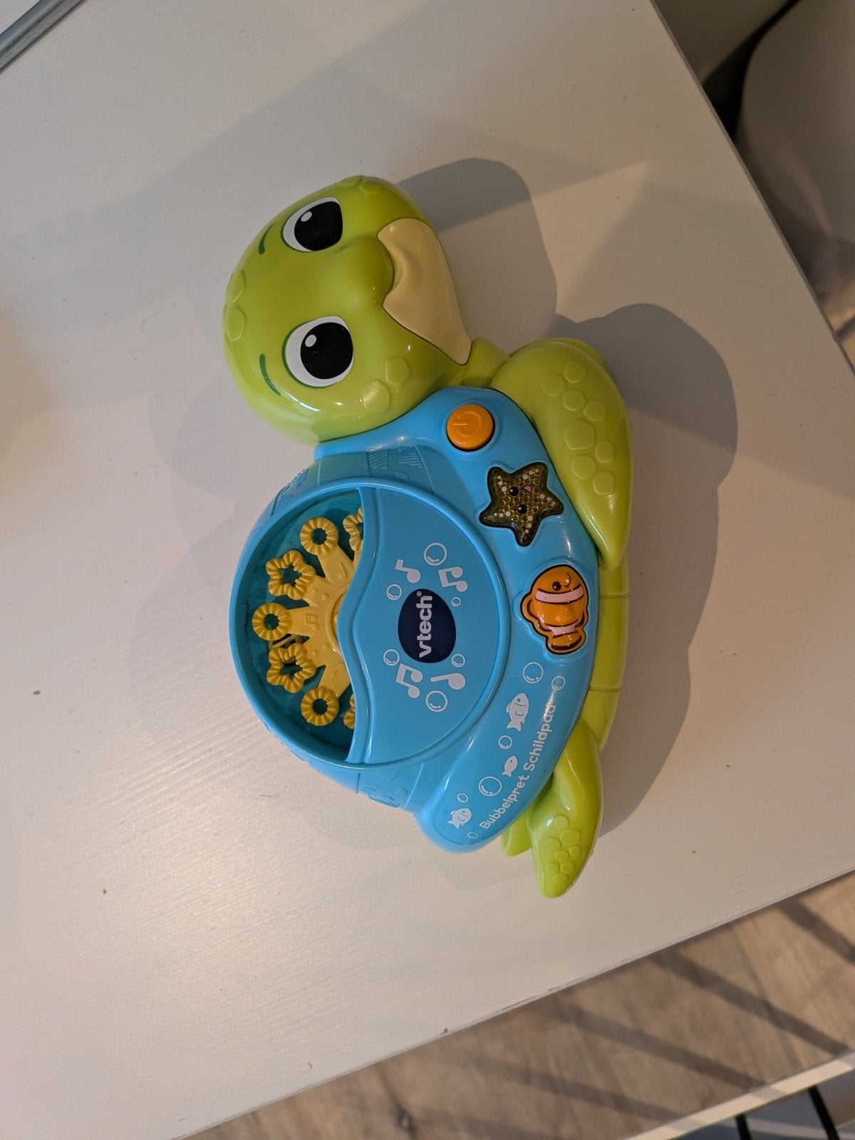 VTech Bubbelpret Schildpad, Gebruikt, Ophalen of Verzenden, Overige typen, Vtech
