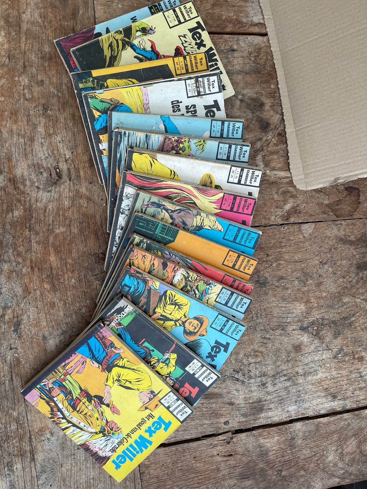 Set Tex Willer classics, Boeken, Meerdere stripboeken, Ophalen of Verzenden, Gelezen