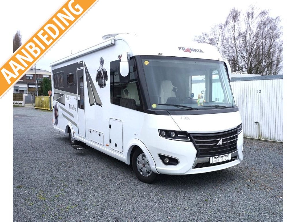 Frankia FLine I740 2019 met 72.000km Automaat Heavy Chassis, Bedrijf, Diesel, 7 tot 8 meter, Cassettetoilet