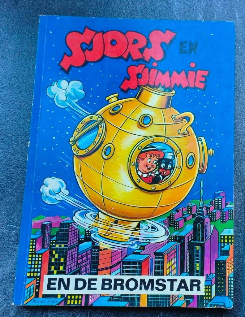 Sjors en Sjimmie en de bromstar, Boeken, Gelezen, Eén stripboek, Diverse auteurs, Ophalen of Verzenden