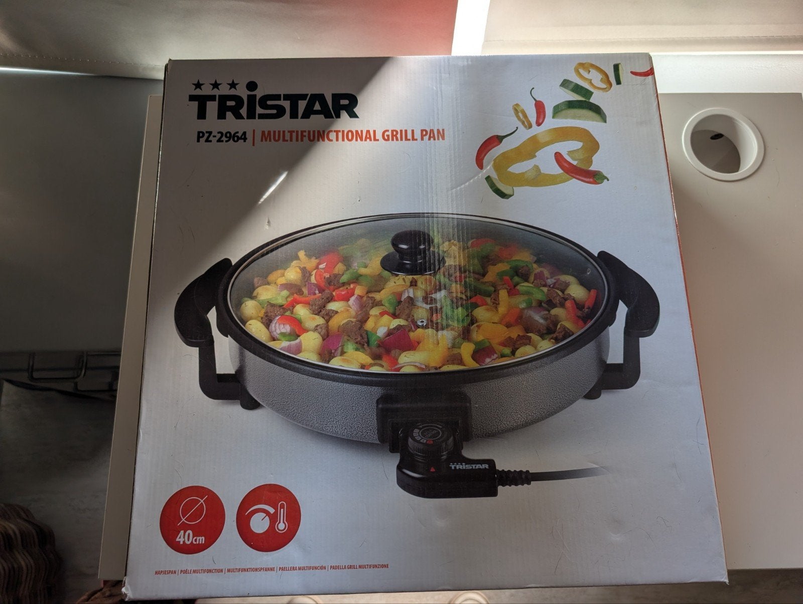 Tristar PZ-2964 Multifunctionele Grillpan 40cm, Ophalen of Verzenden, Nieuw
