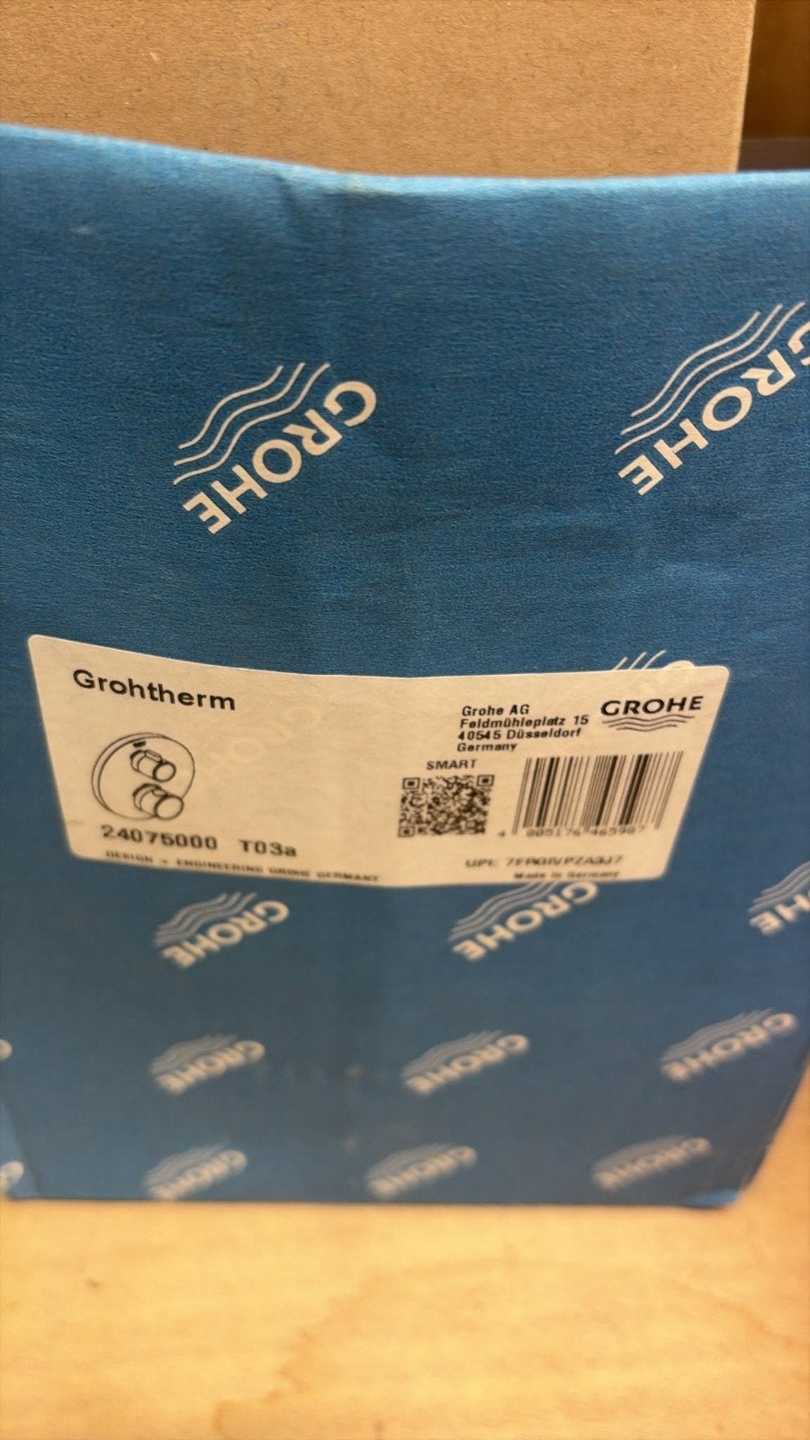 Grohe Grohtherm Inbouw en Afbouwdeel Douchekraan Nieuw, Ophalen of Verzenden, Nieuw, Kraan