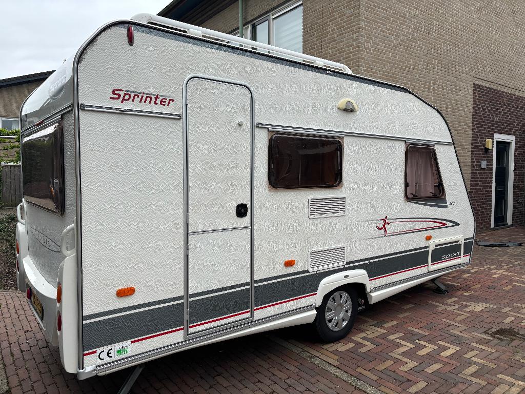 Beyerland Sprinter Sport 420 LB 2007, Vast bed, Schokbreker, Treinzit, 750 - 1000 kg
