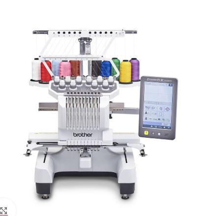 PR1055X Borduurmachine 10-naalds uit 2022, Hobby en Vrije tijd, Borduren en Borduurmachines, Ophalen of Verzenden, Gebruikt, Borduurgaren of Zijde