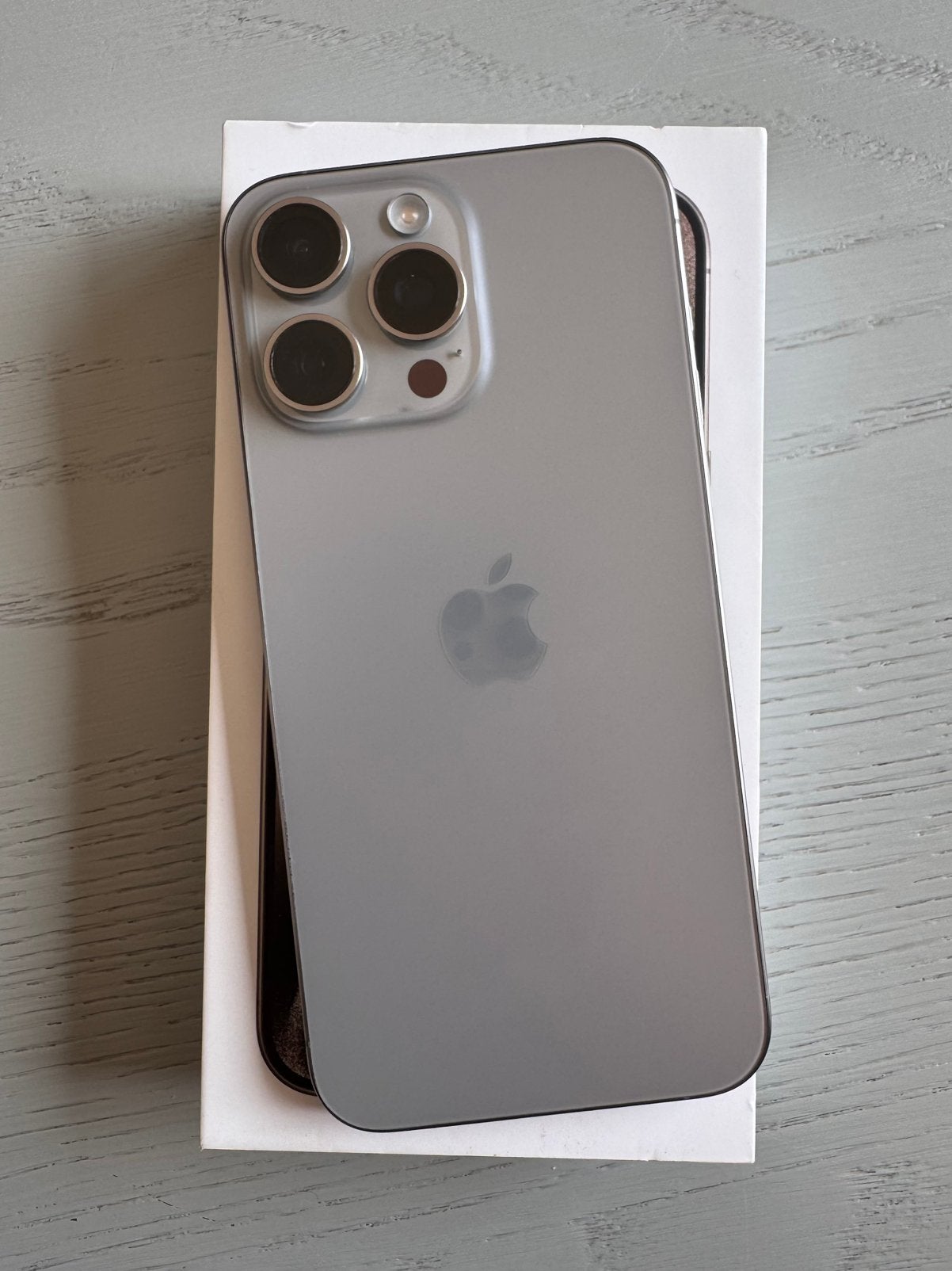 iPhone 15 pro max, IPhone 15 Pro Max, Zo goed als nieuw, Zonder simlock, Grijs