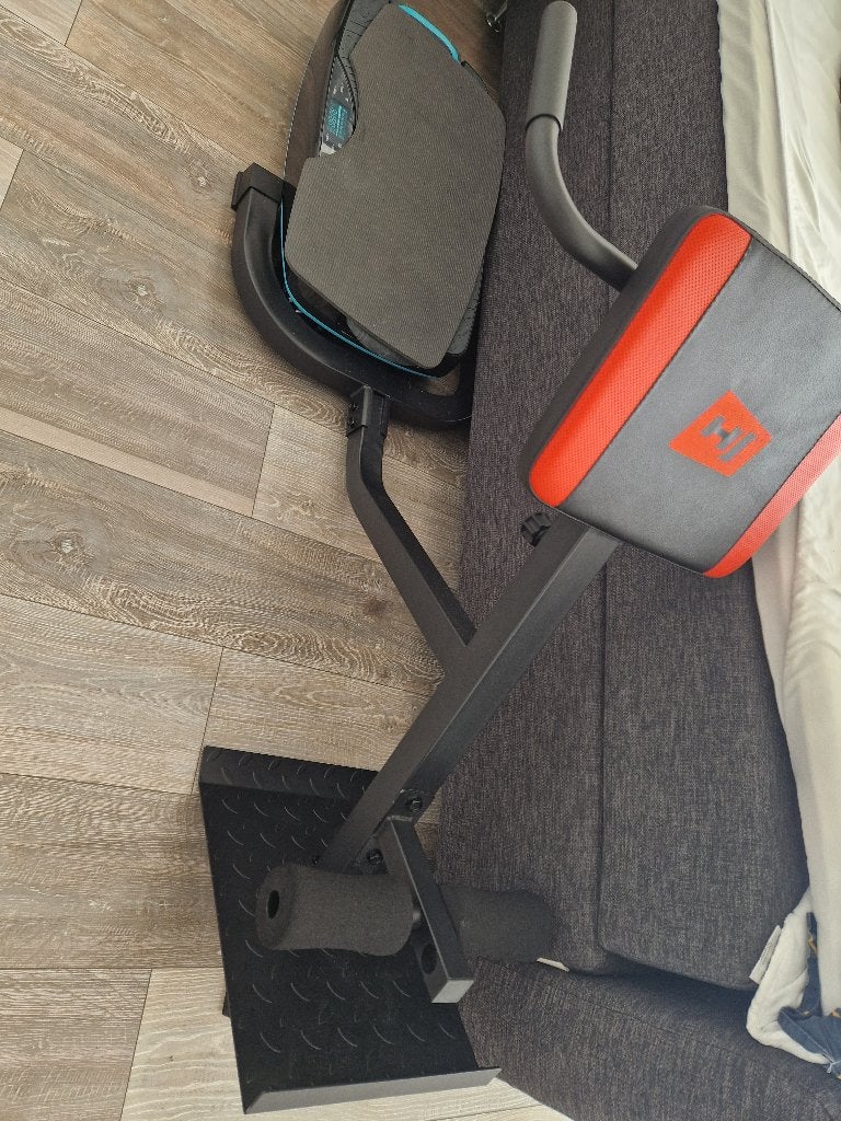 Hernia rug fitnes trainer back extention kleur: rood/zwart, Sport en Fitness, Ophalen, Zo goed als nieuw, Rug, Overige typen